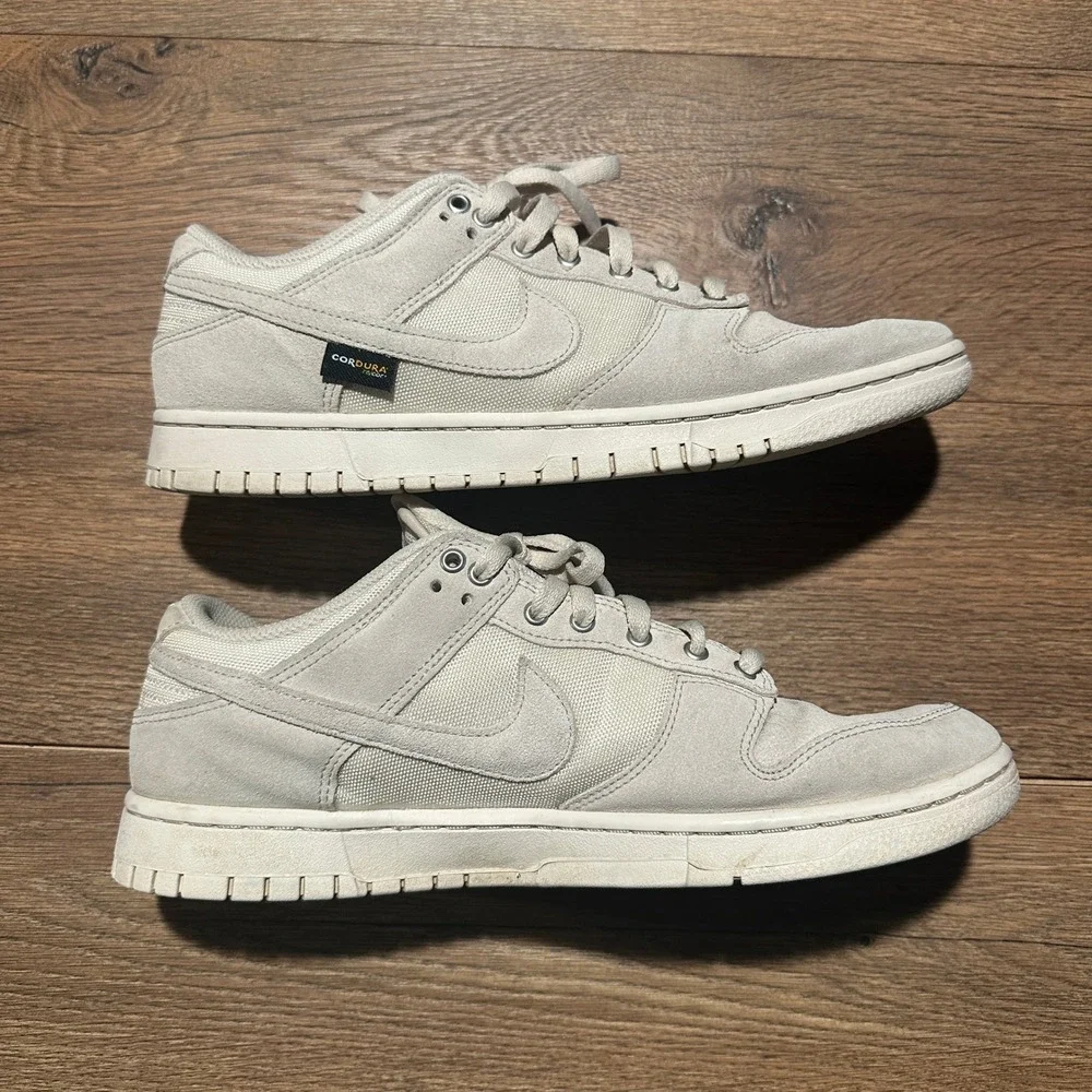Nike Light Orewood Brown Dunk Low Retro Premium Cordura Mens 11 HQ3821-104